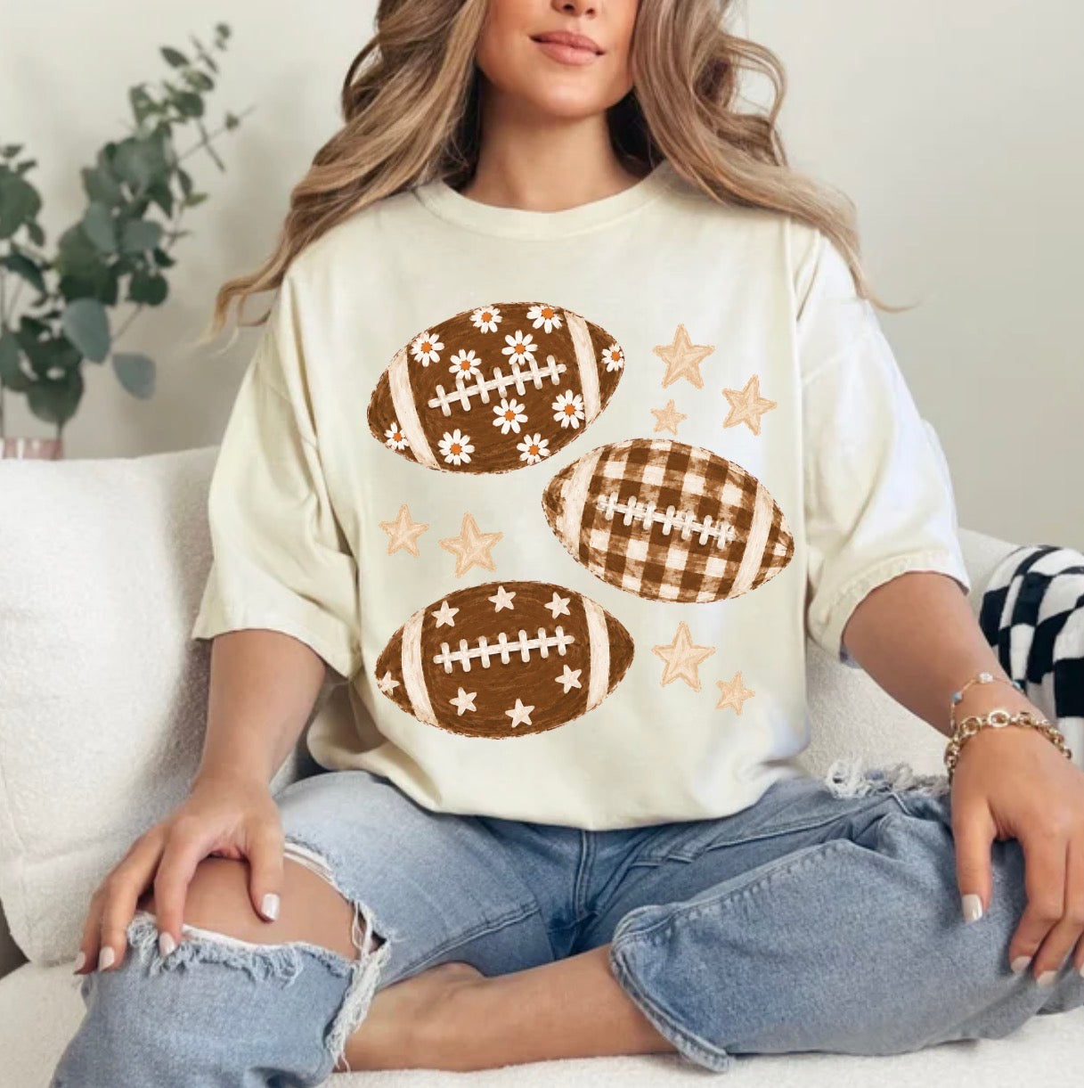 Preppy Football, Fall, Football, Friday Night Lights, Cute Football, Trendy Football T-shirt