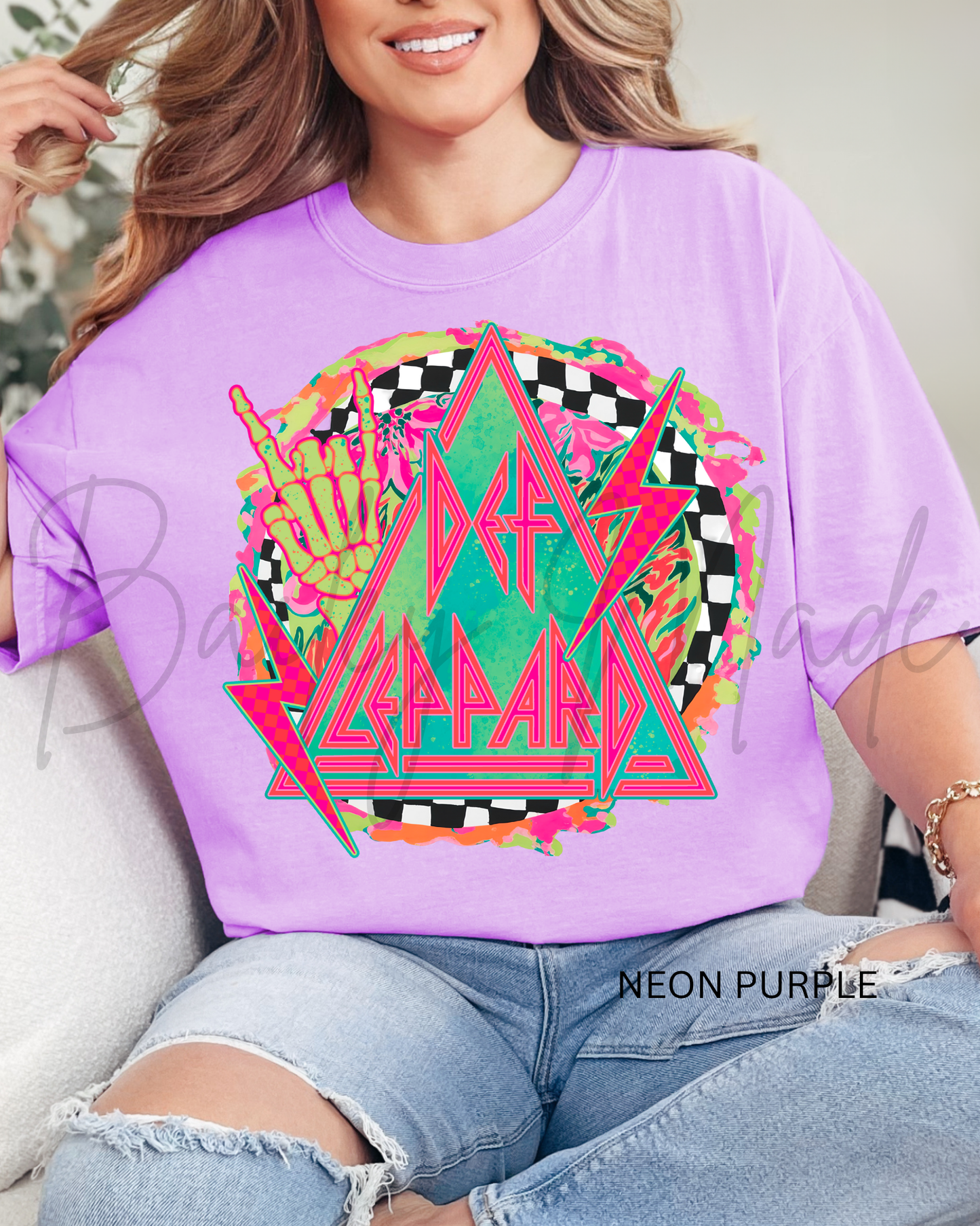 Neon DefLep Band Tshirt