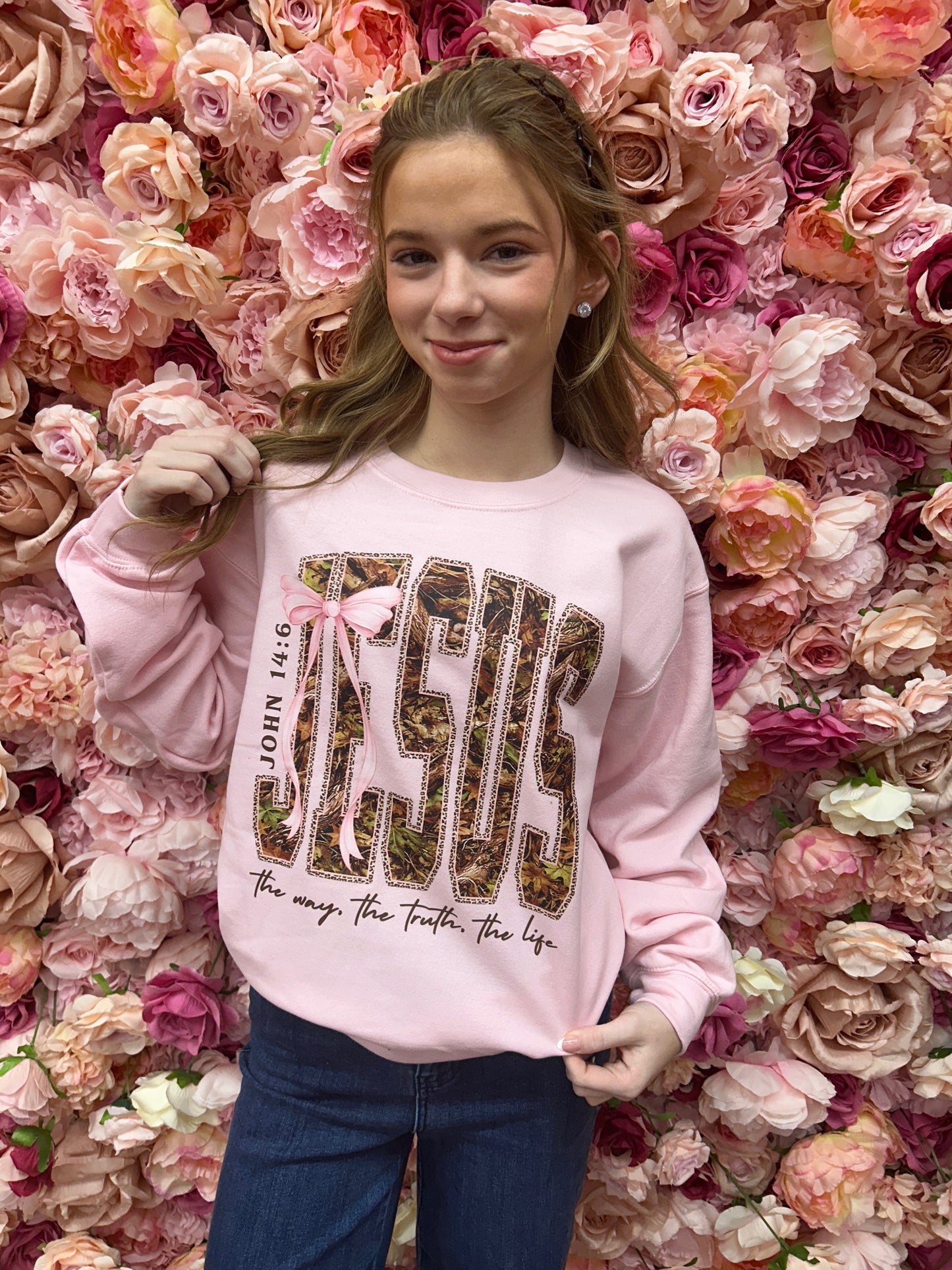 Camo Jesus, Pink Bow Camo