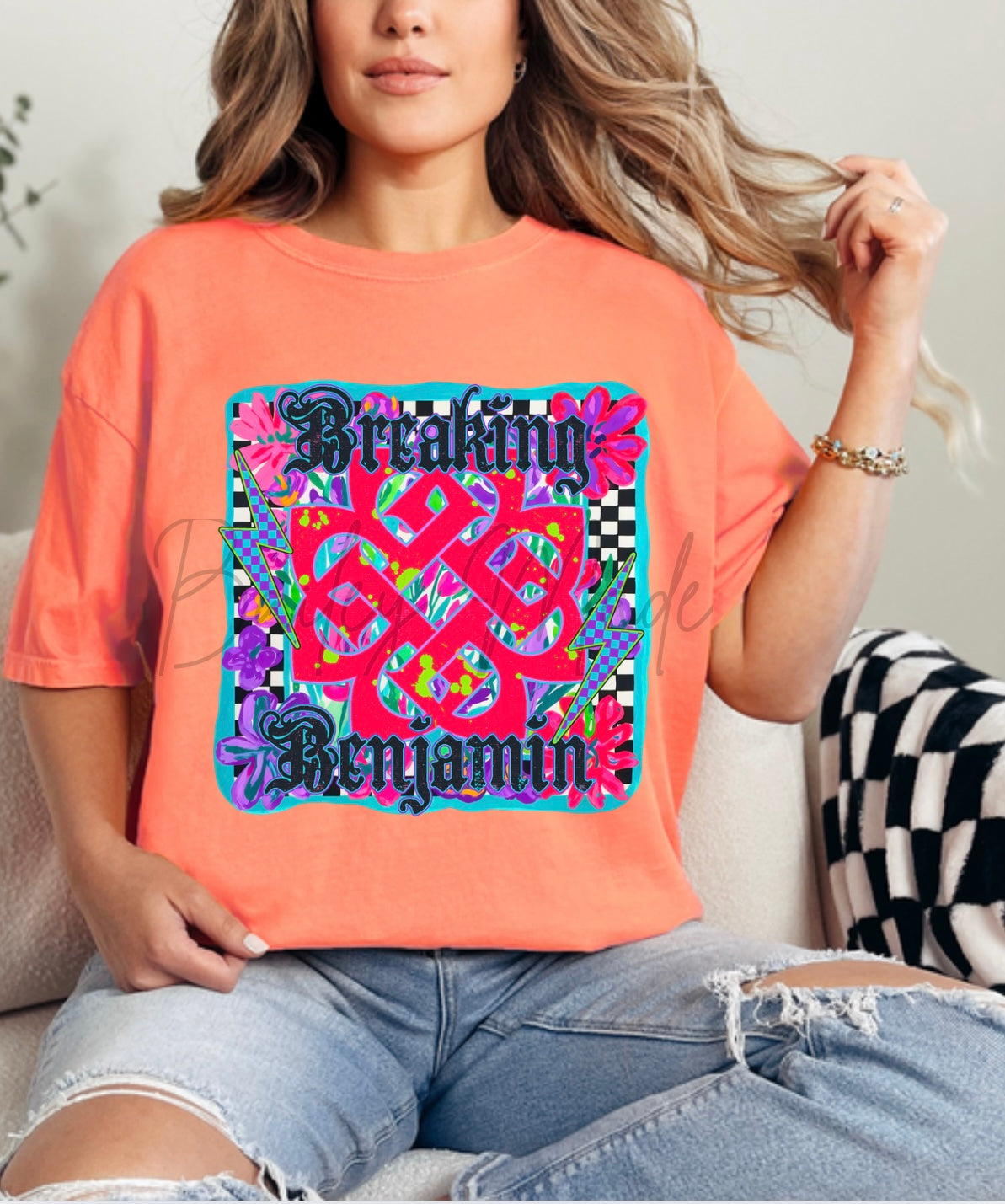 Neon Benj@min Band Tshirt