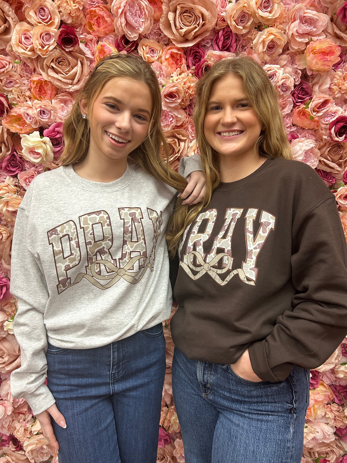 Camo Jesus Bow, Cozy Season, Coffee Weather, Pray Bow, Gameday Sweatshirt