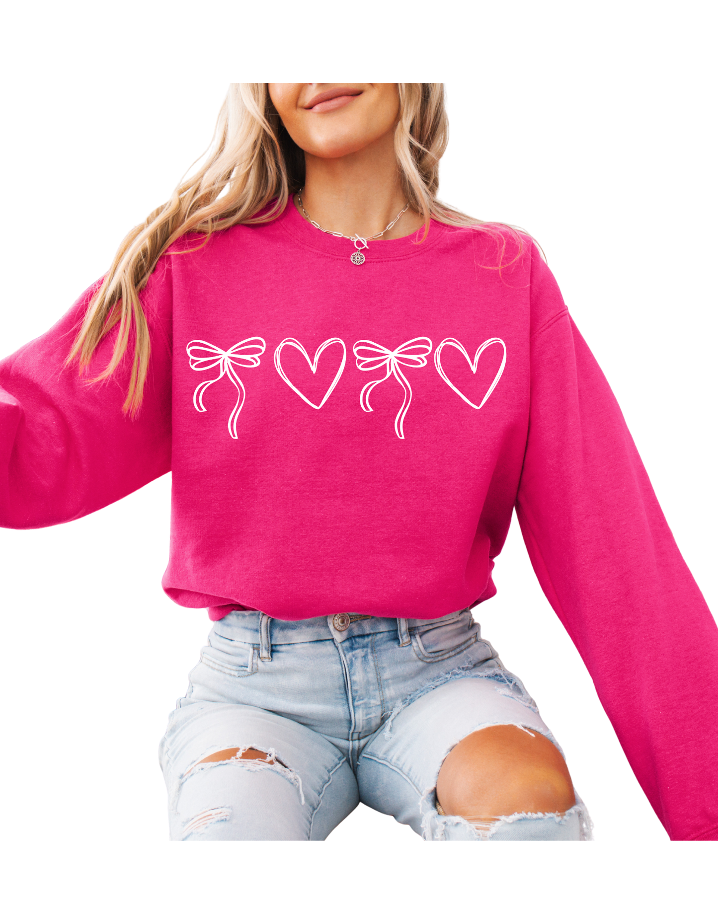 Simple Valentine Coquette Heart