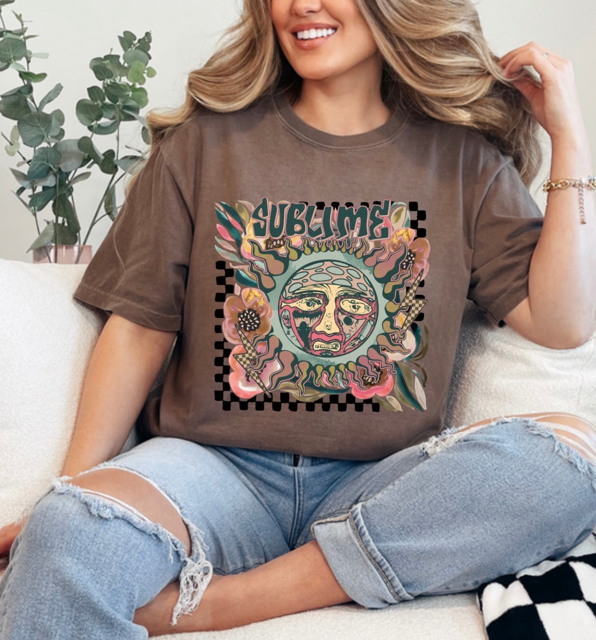 Sunny L!NE Band Tshirt, Fall Band, Fall, Fall Aesthetic