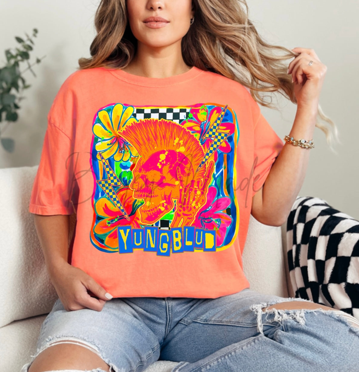 Neon Yung Band Tshirt