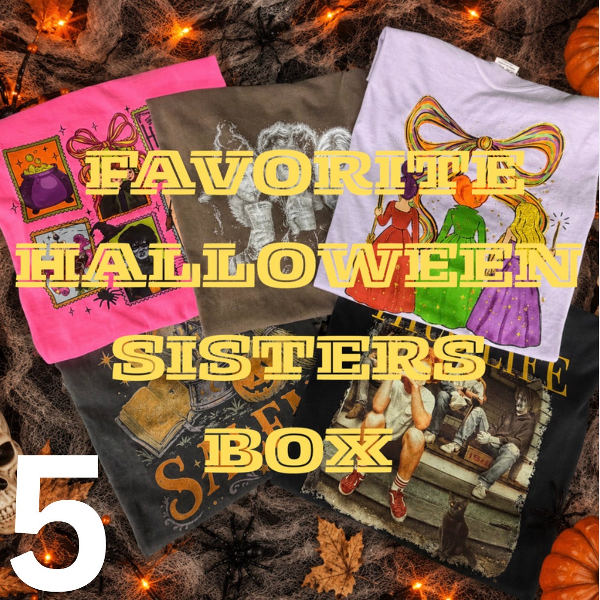 Halloween Tshirt Set