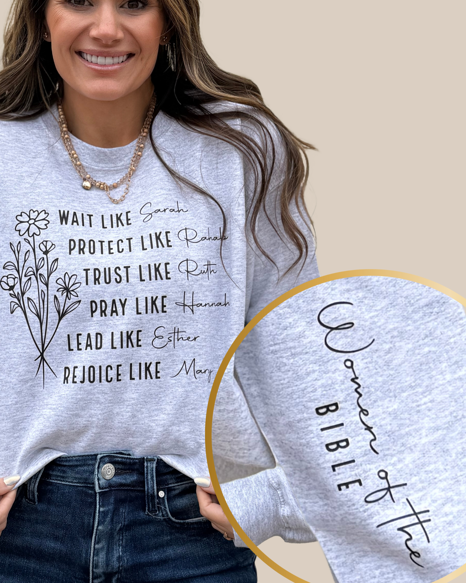 Women of the Bible Sweatshirt – Bailey Made Tee's Boutique