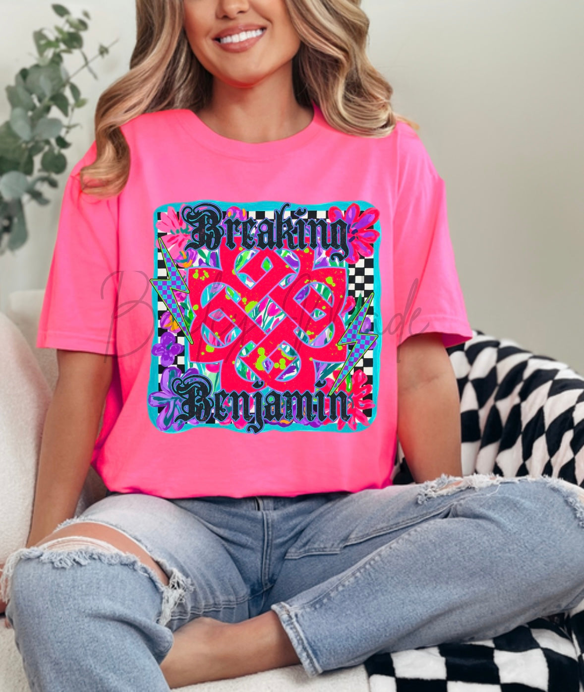 Neon Benj@min Band Tshirt