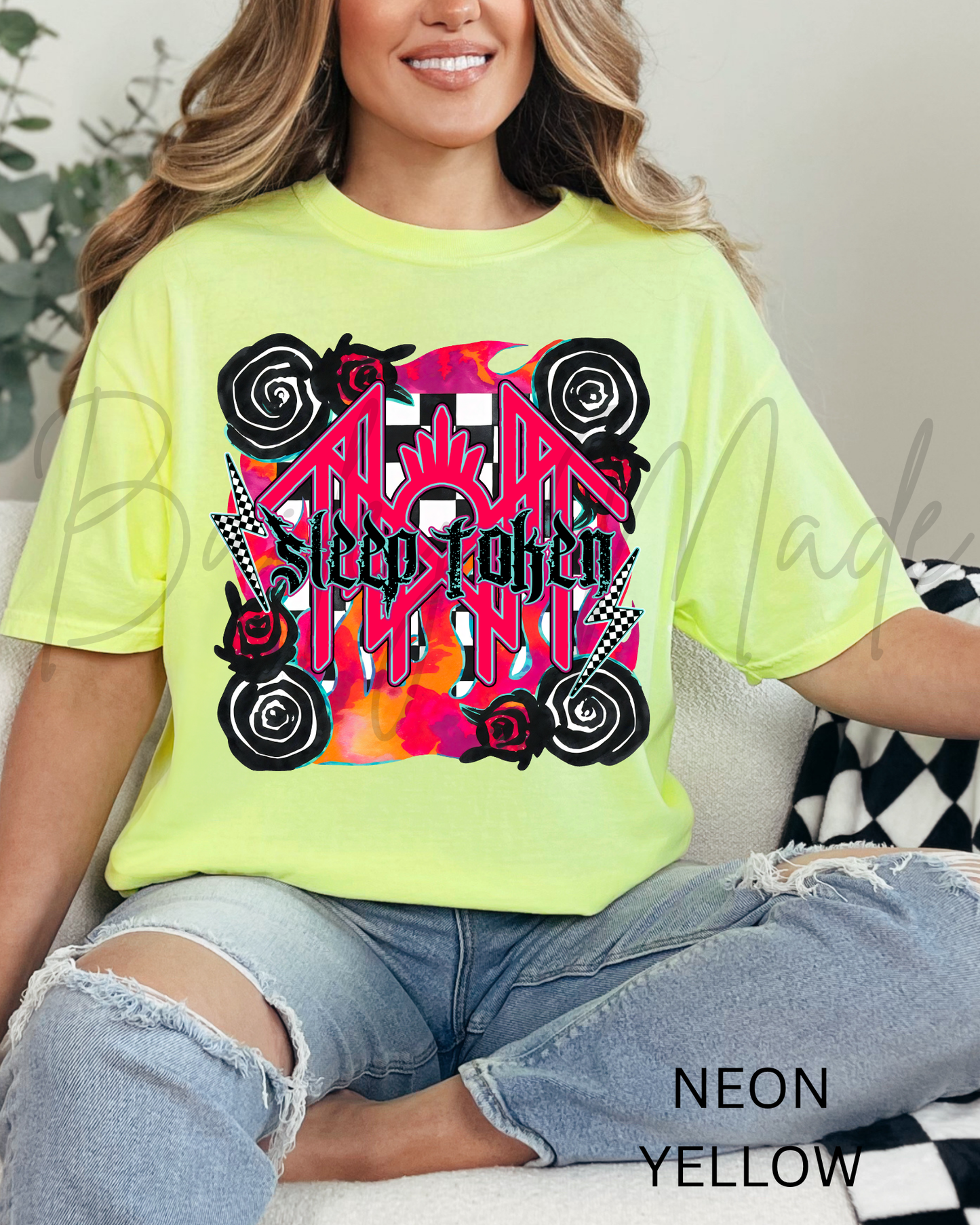 Edgy Tk3n Band Tshirt