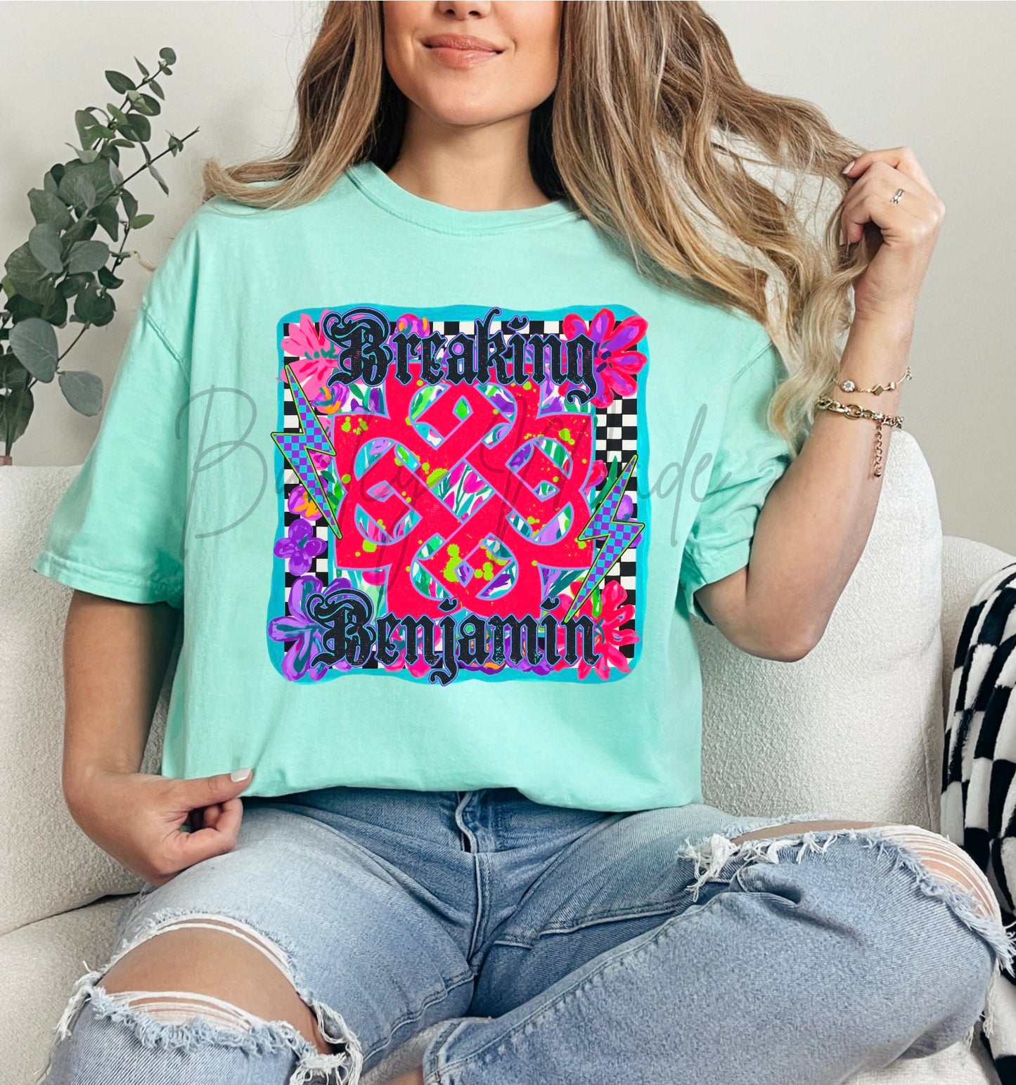 Neon Benj@min Band Tshirt