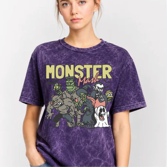 Vintage Monster Halloween, Monster, Spooky, Halloween T-shirt