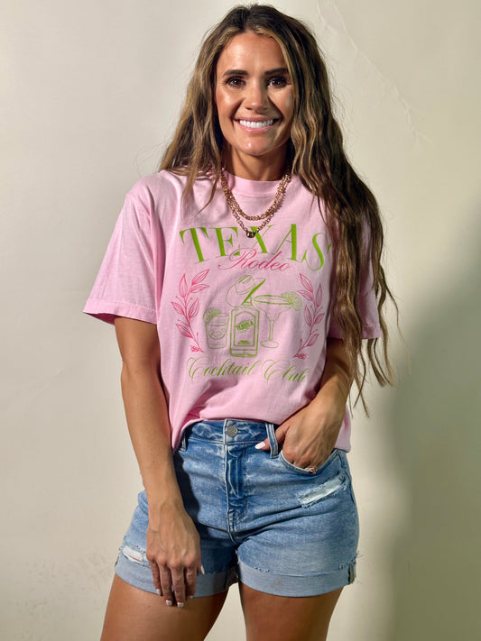 Texas Rodeo Cocktail Club Tshirt
