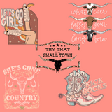 Fall Western Bundle of 5 Mystery Tshirt