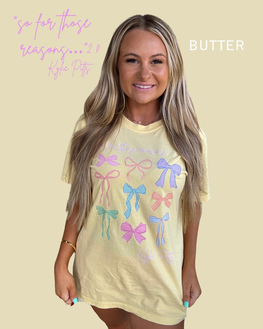 Kylie Pitts SO FOR THOSE REASONS 2.0 Tshirt (Website)