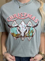 Skull Christmas Tshirt