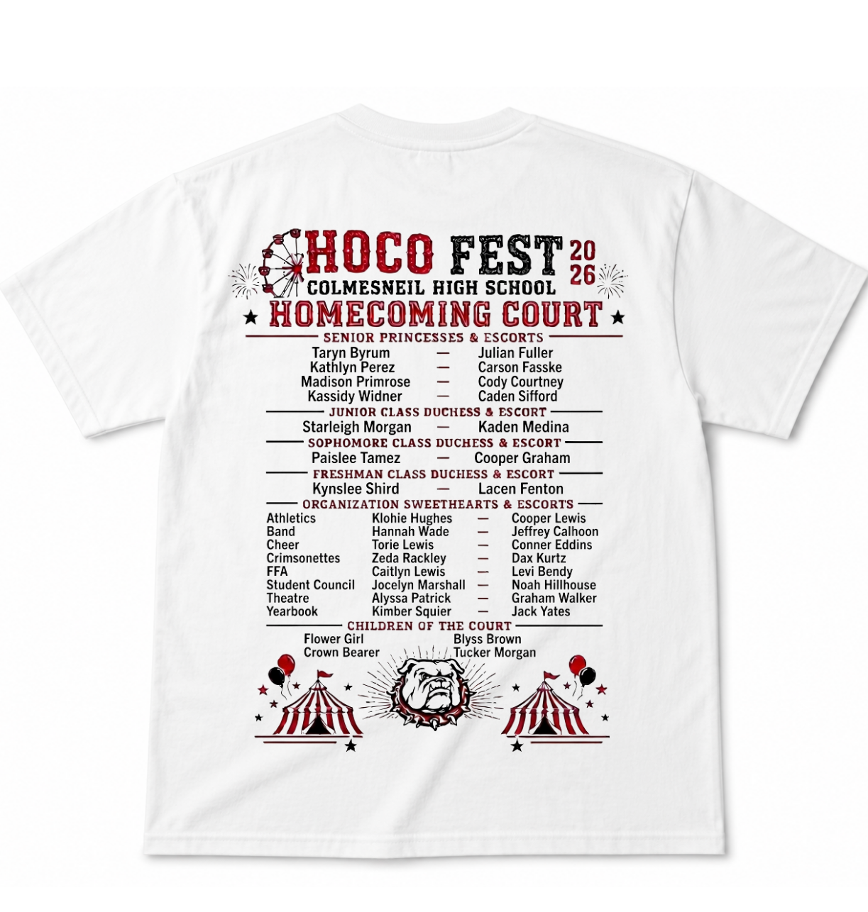 Colmesneil HOCOFEST T-Shirt