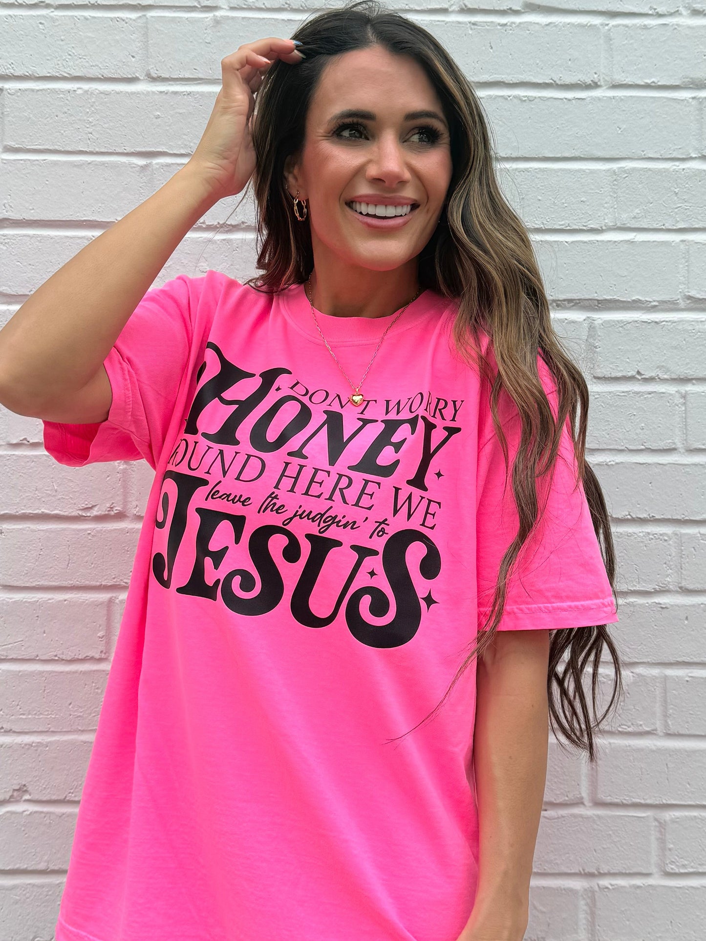 Don’t Worry Honey, Leave the Judgin’ to Jesus, Western Faith , Cowboy Boots Shirt, Jesus Tshirt (Website)