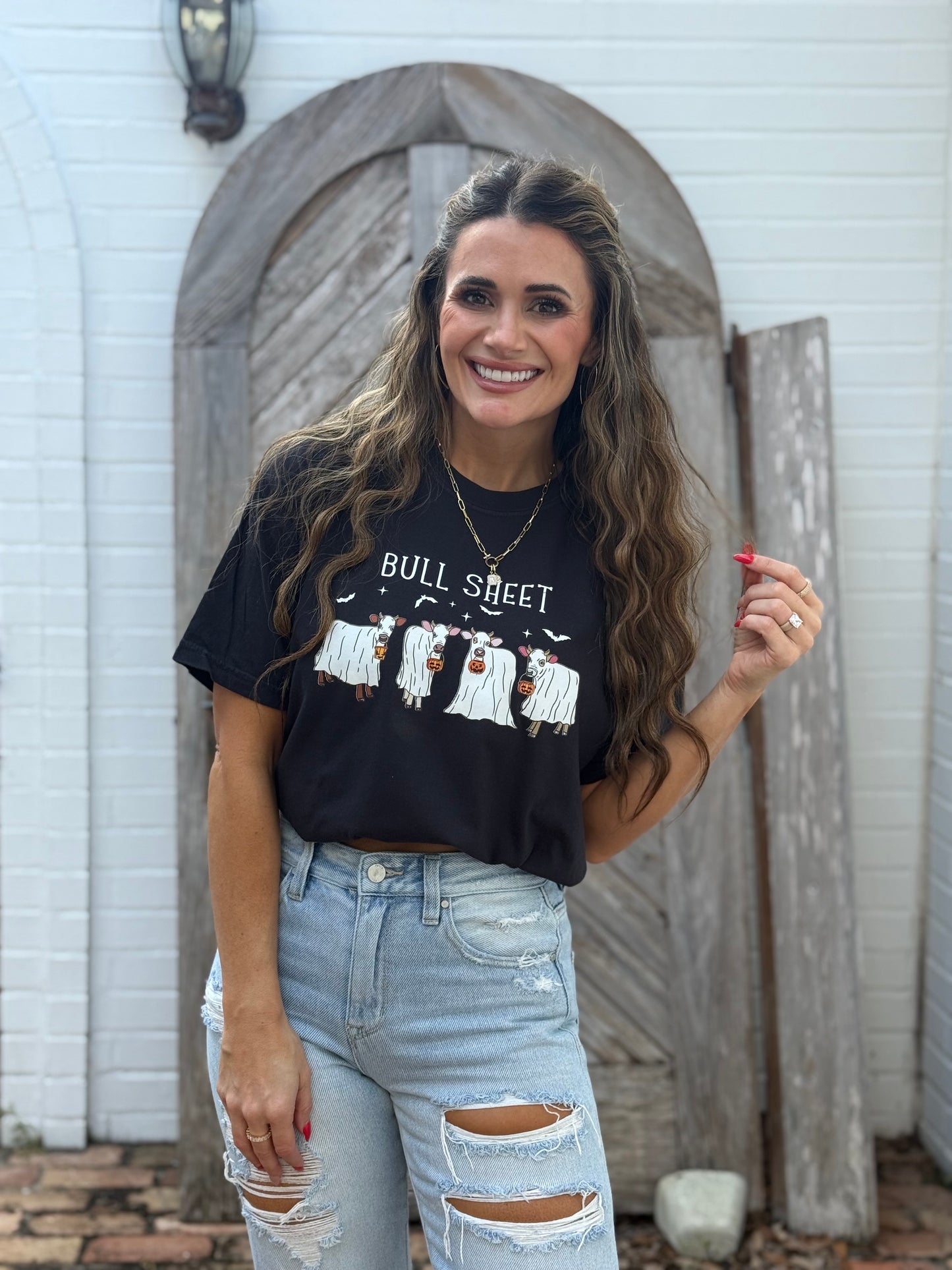 Bull Sheet Halloween Tshirt