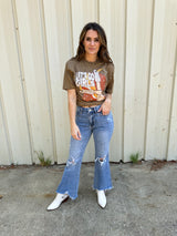 Let’s Go Girls Leopard Tshirt