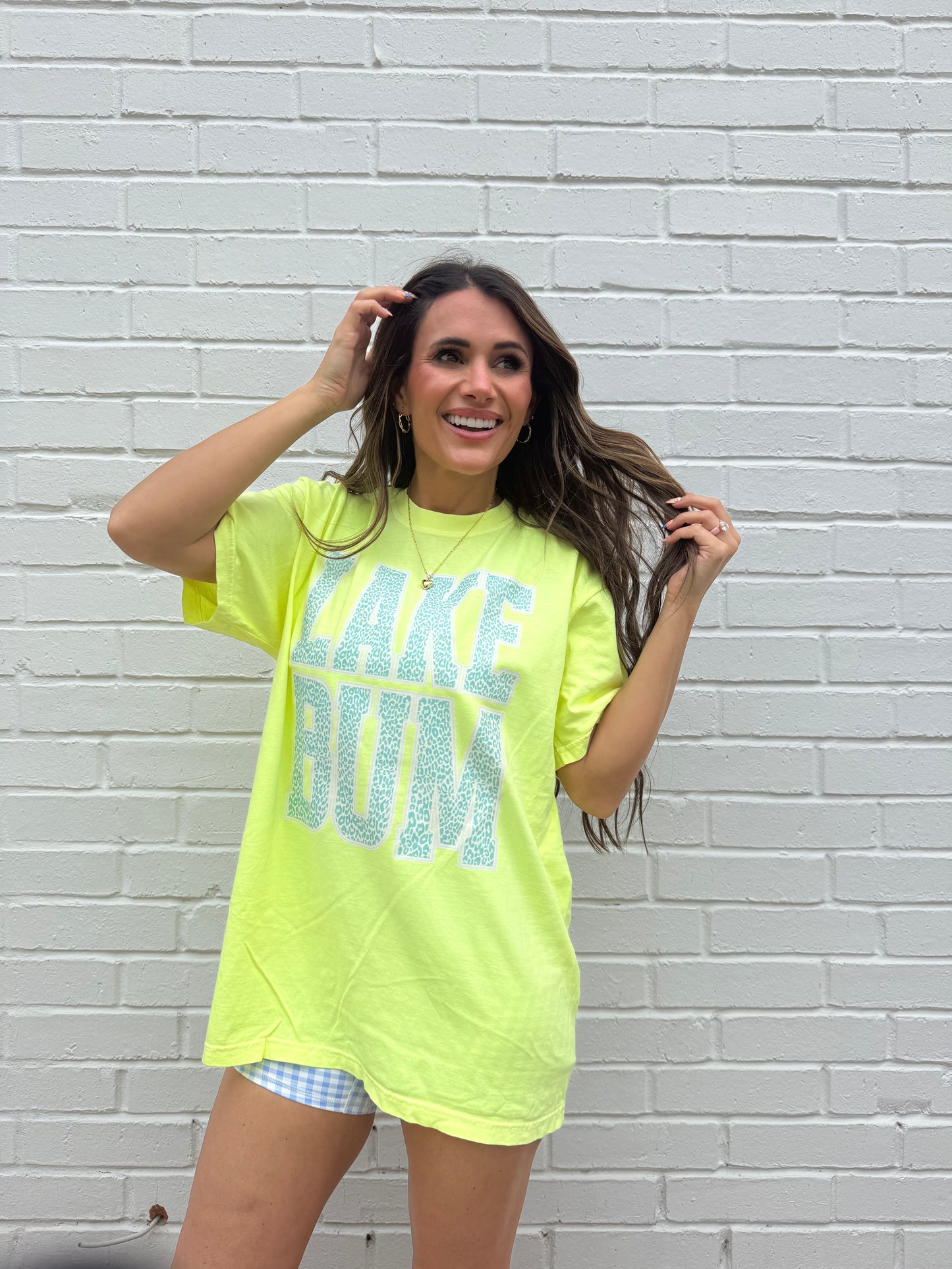 Lake Bum Leopard Print | Girly | Lake | Lake Bum | Summer | Leopard Summer Tshirt (Website)