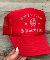 American Cowgirl Trucker Hat