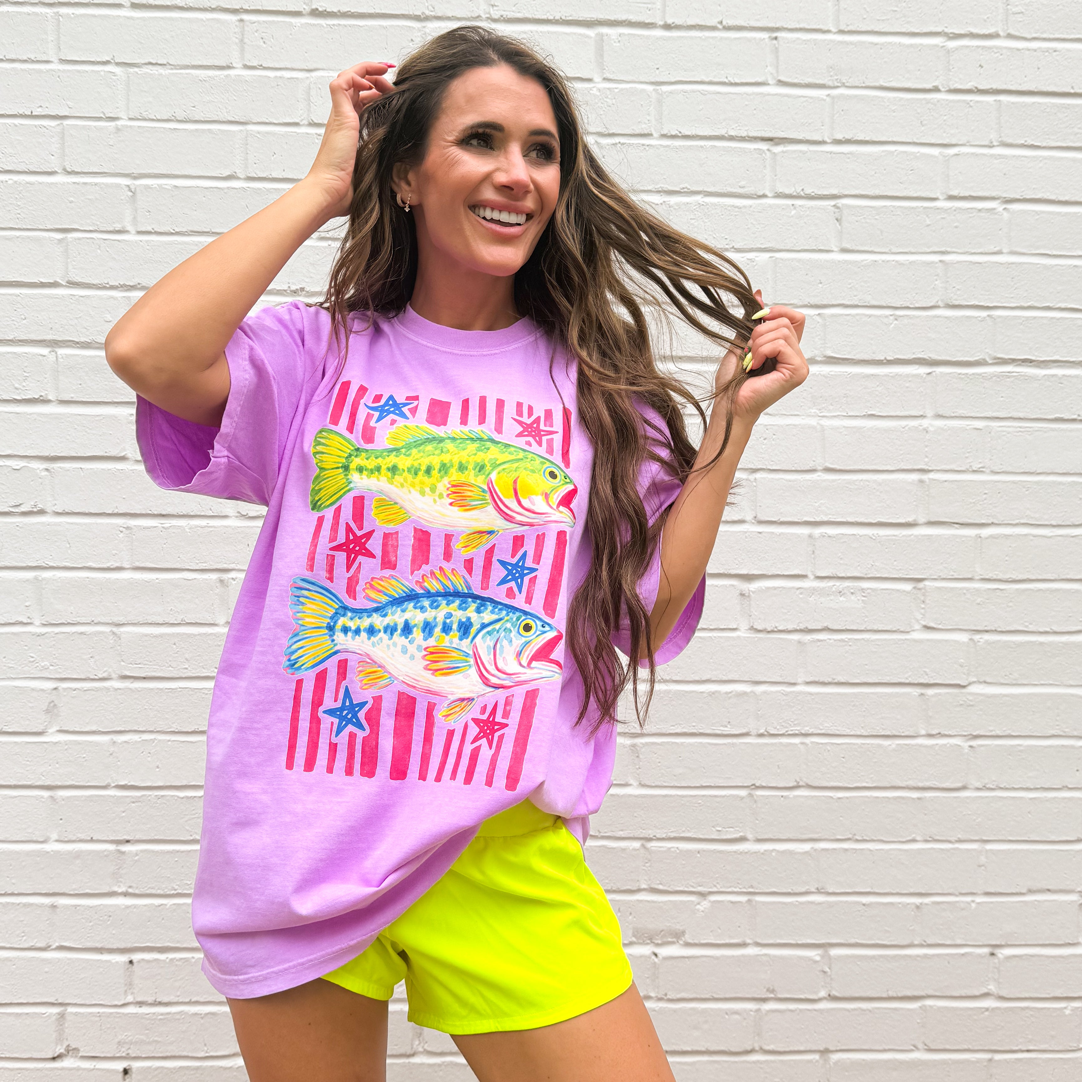 Preppy Fish, Summer Vibes, Trendy Summer, Colorful Fish Graphic, Summe ...