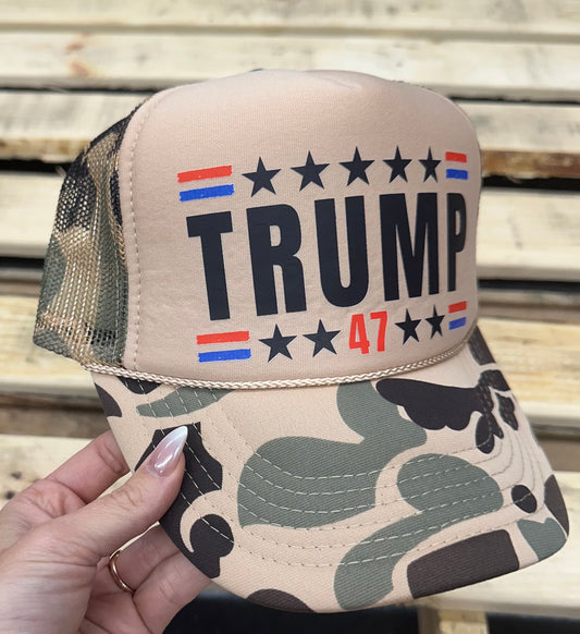 Trump 47 Trucker Hat