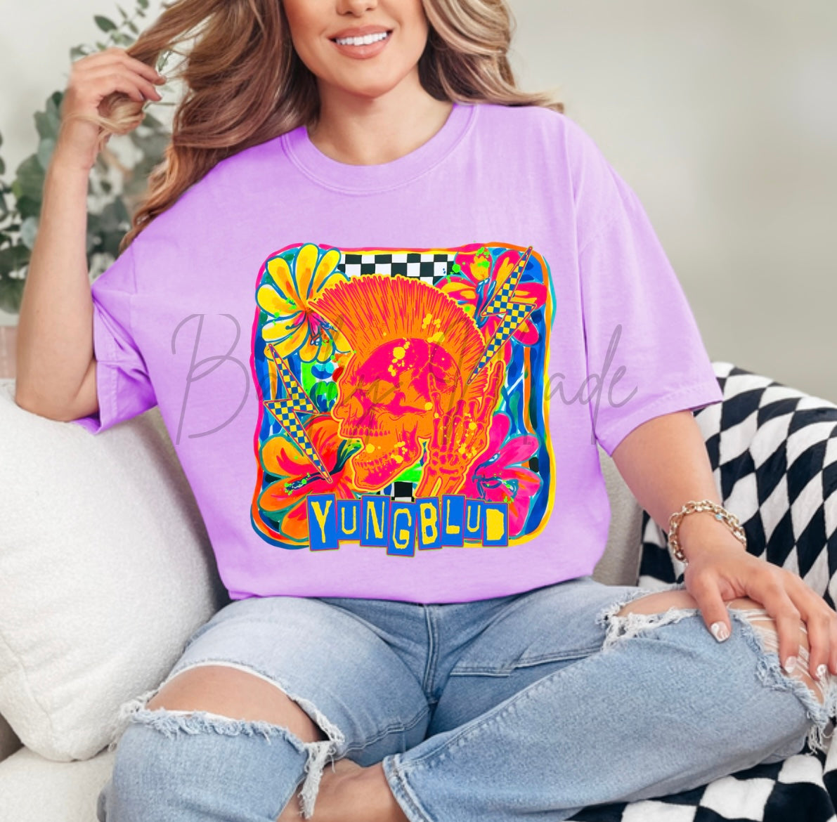 Neon Yung Band Tshirt