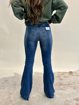 Brianna Dark Flare Jeans