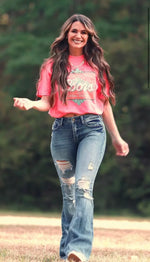 SHORT My Girl LIGHT Flare Jeans