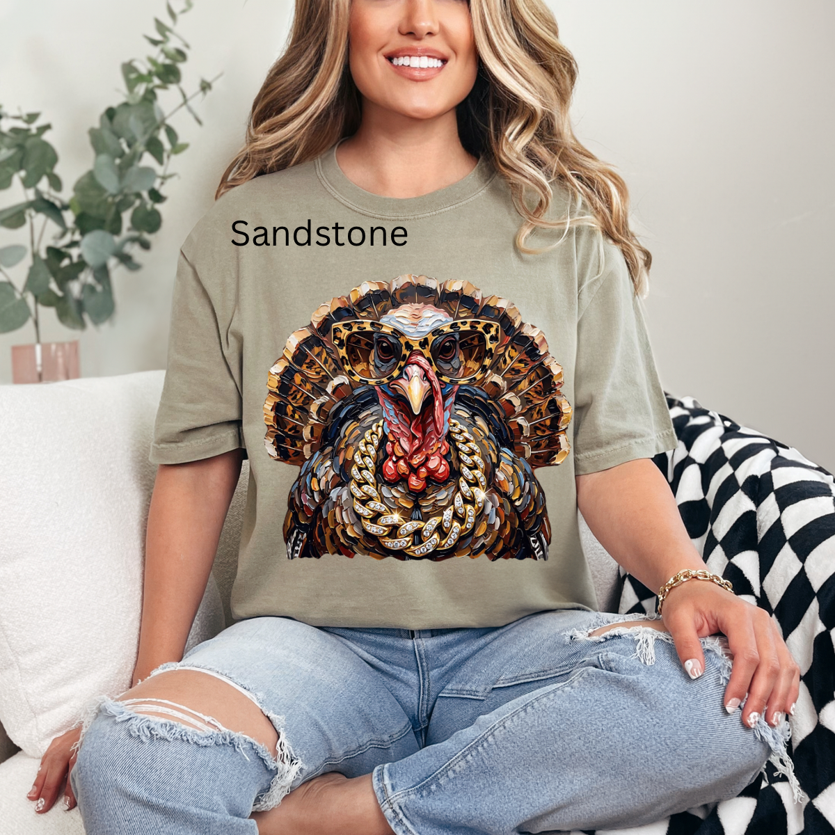 Glam turkey, Bling, Boujee, Leopard, Preppy Animal, Hunting Season (Copy)