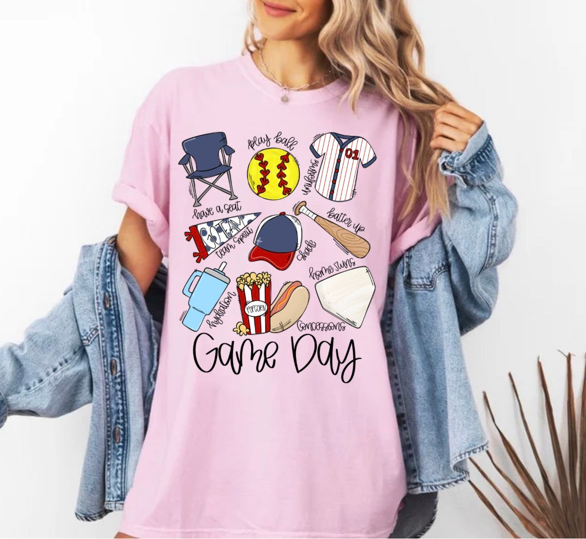 Softball Game Day Collage | Softball Things | Spring Sports Sweatshirt (Website)