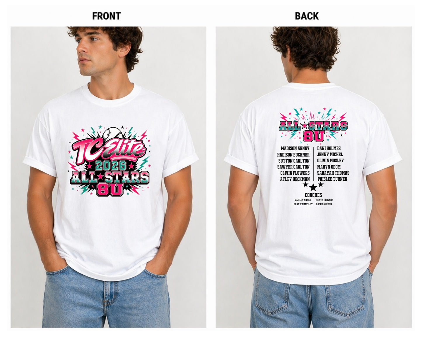 TC Elite ALL STARS TSHIRTS