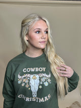 Cowboy Christmas Sweatshirt