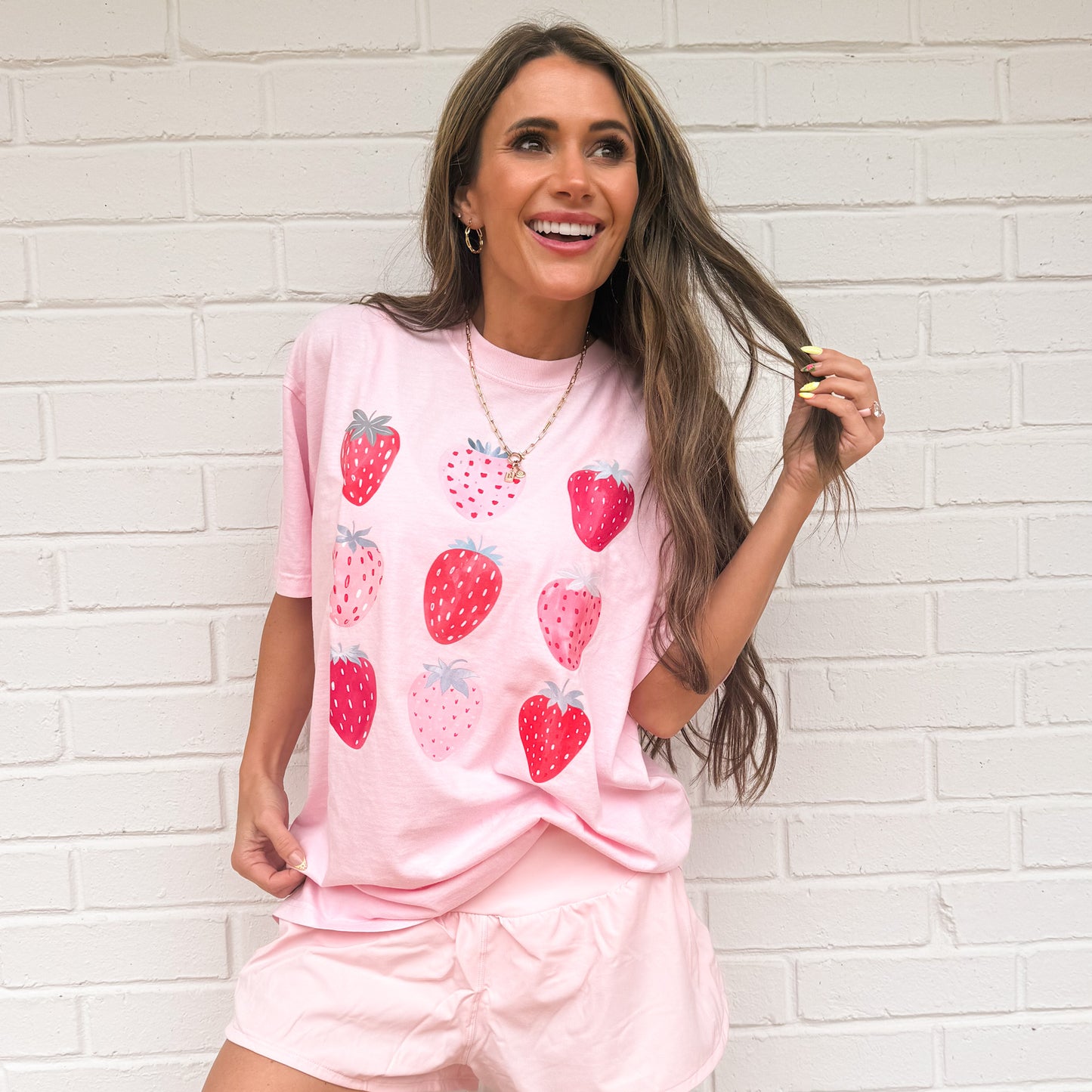 Cutie Strawberry Collage, vintage strawberry, strawberry festival, berry, summer, strawberry T-shirt