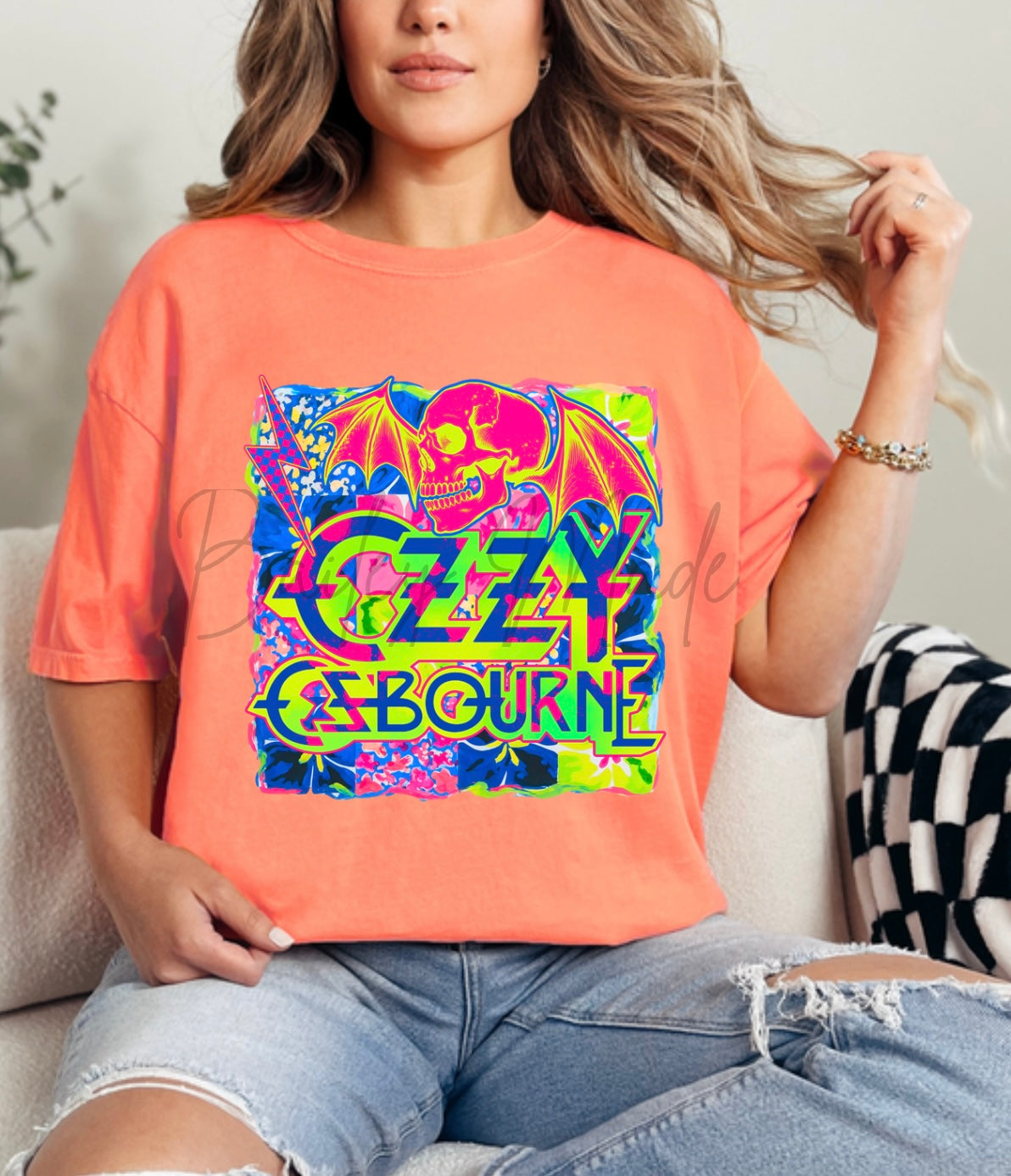 Neon 0zzy Band Tshirt
