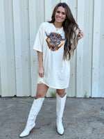 Floral Skull Tshirt