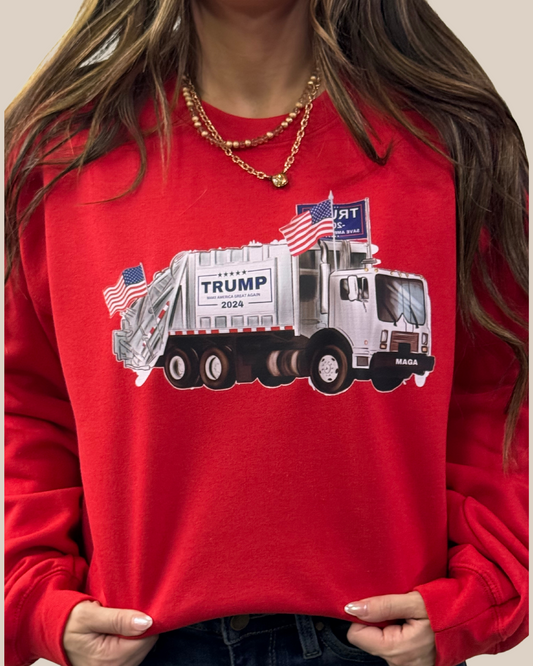 Trash for Trump SWEATSHIRT