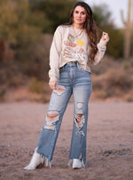 Let’s Go Vintage Cropped Jeans