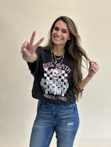 Girl Math Acid Wash Tshirt