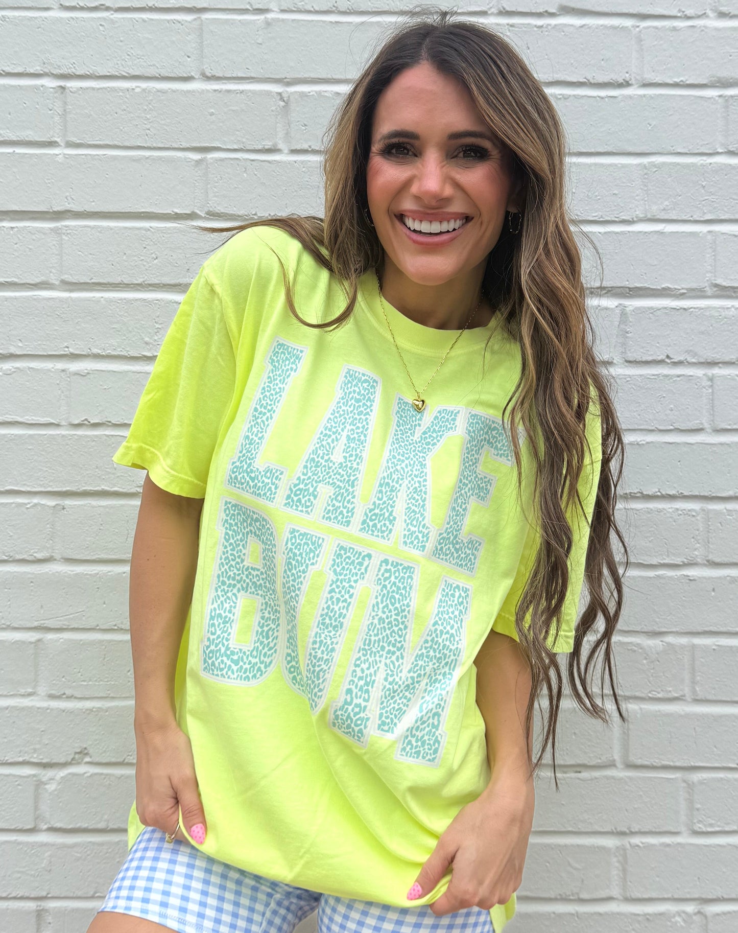 Lake Bum Leopard Print | Girly | Lake | Lake Bum | Summer | Leopard Summer Tshirt (Website)