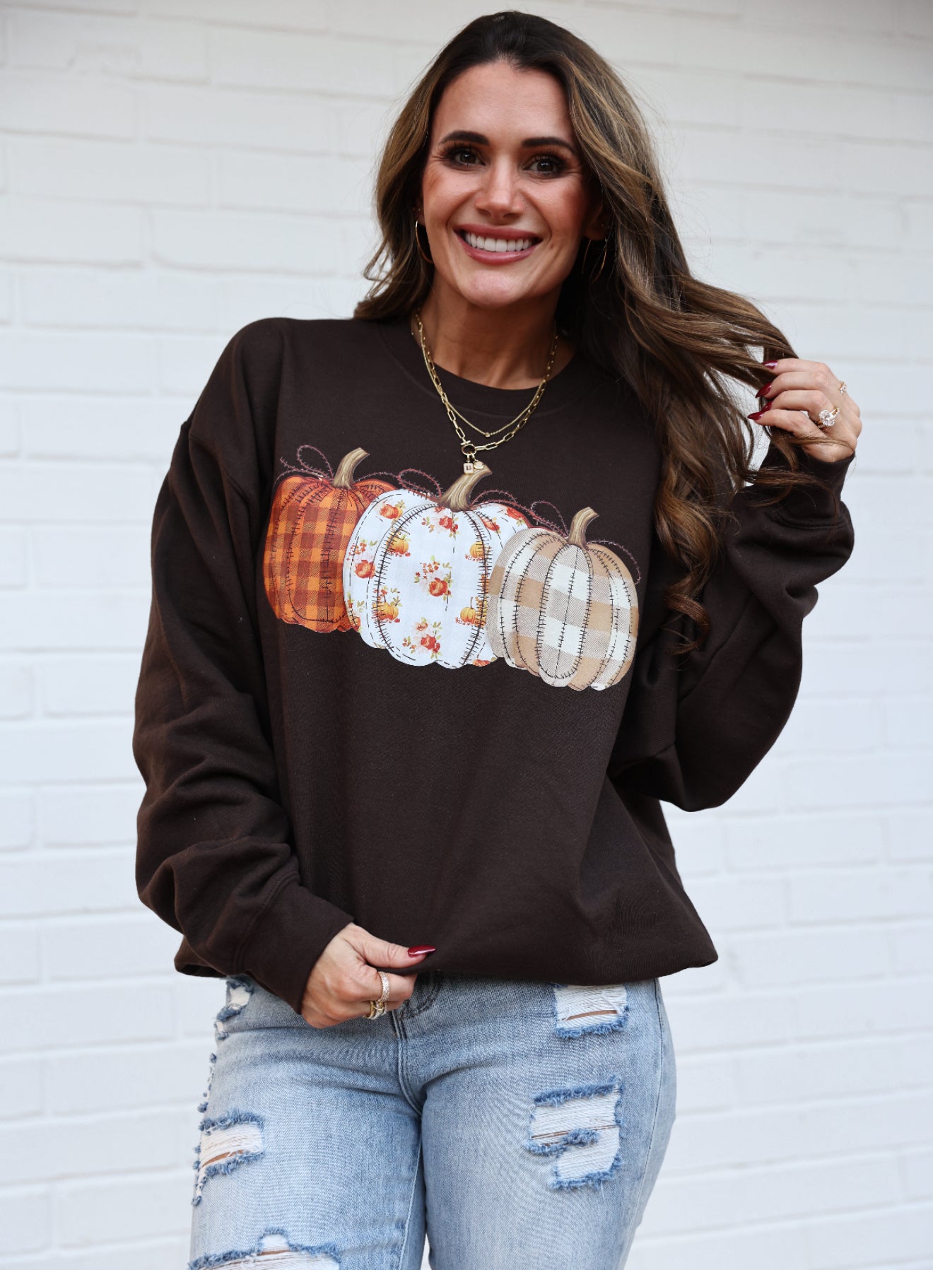 Fall Pumpkins Sweatshirt