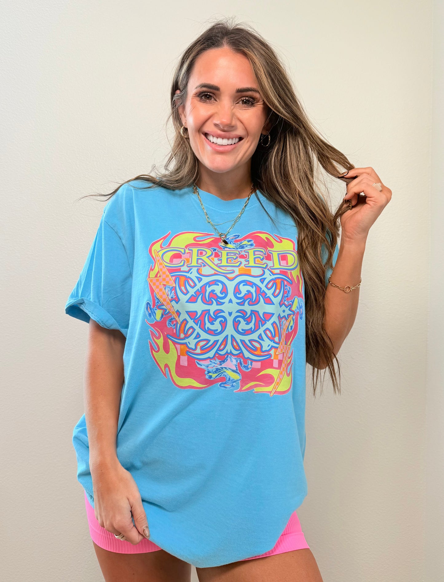 Neon cr33d Band Tshirt