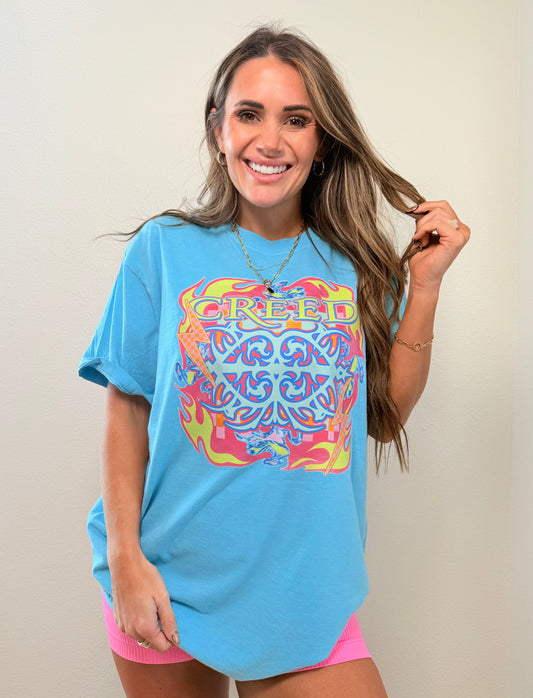 Neon cr33d Band Tshirt