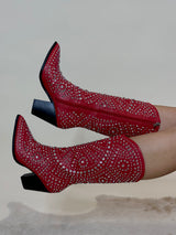 Diamond Western Boots