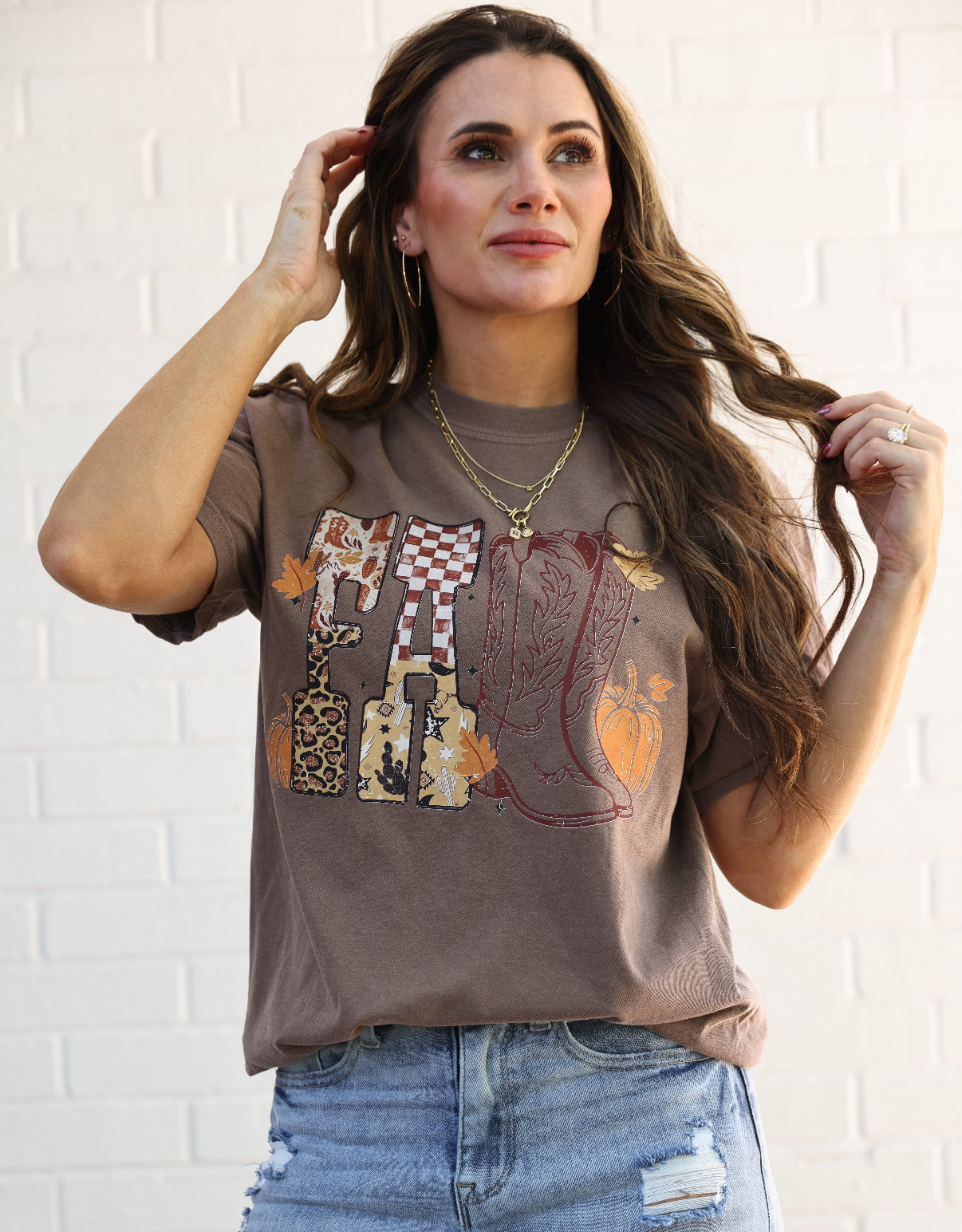 Western Fall Boots T-shirt