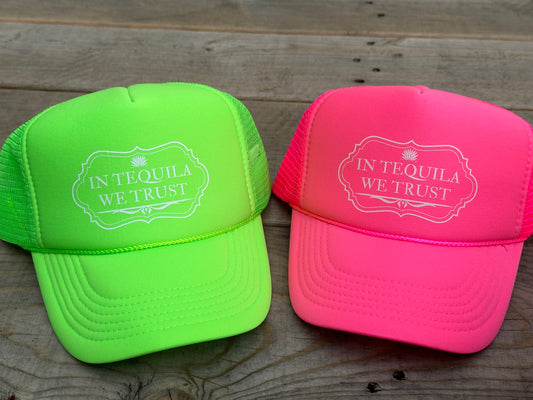 In Tequila we Trust Trucker Hat