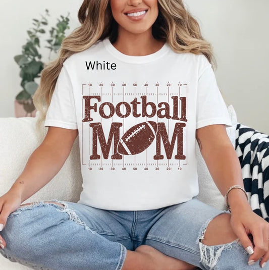 Retro Football Field, Retro, Football, Sports Mom, Sports Season, Football Season T-shirt