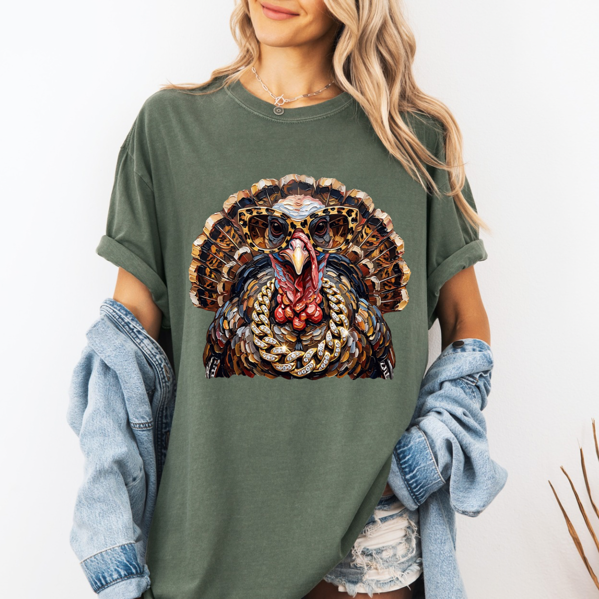 Glam turkey, Bling, Boujee, Leopard, Preppy Animal, Hunting Season (Copy)