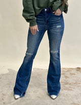 Brianna Dark Flare Jeans