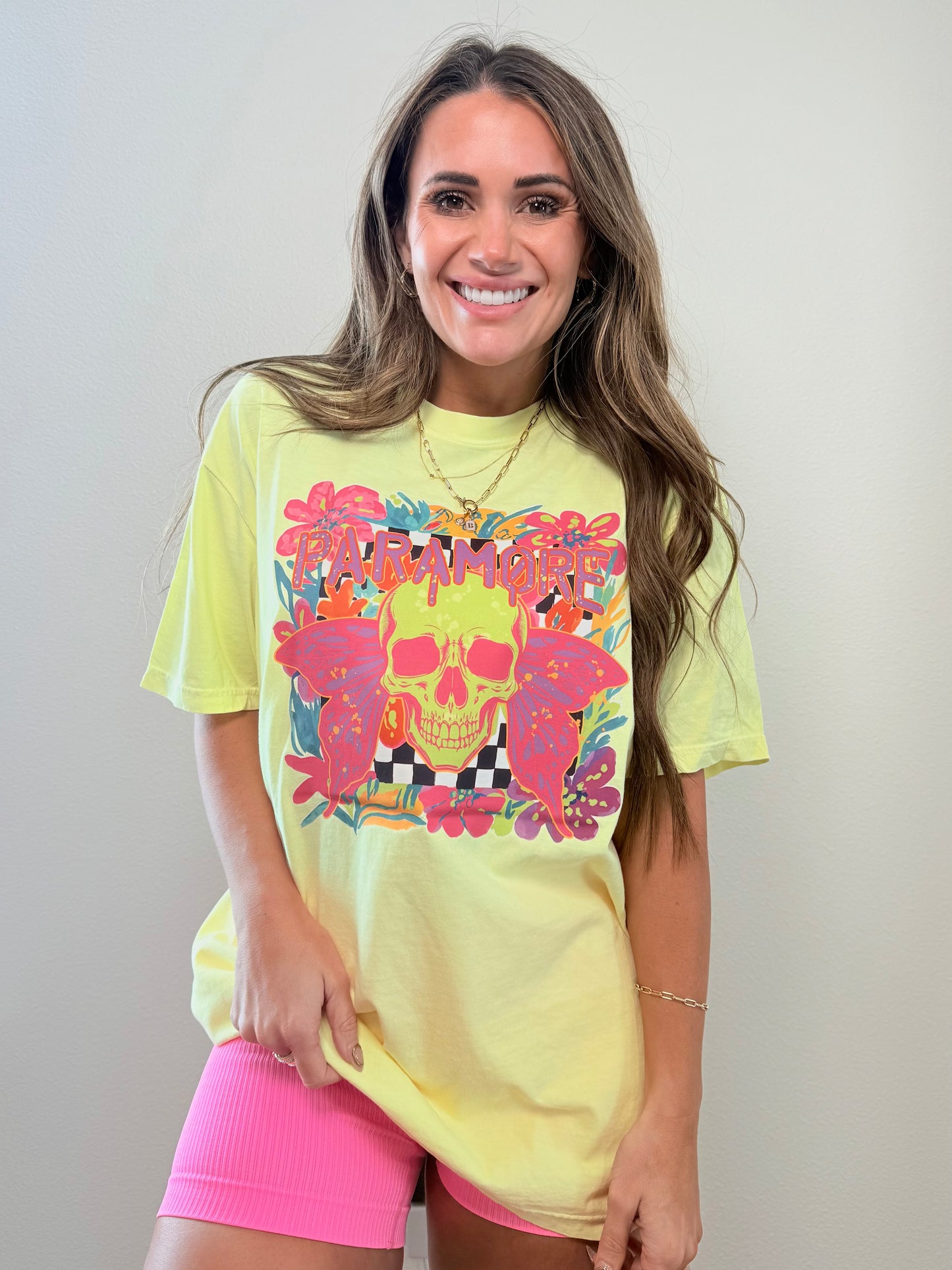 Neon P@r@more Band Tshirt